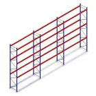 Vorteilsreihe gebrauchte Dexion Speedlock Palettenregal 4650x8285x1000 mm (HxBxT) 3 Ebenen