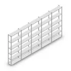 Vorteilsreihe Fachbodenregal Medium Duty 3000x5000x300 mm (HxBxT) 6 Ebenen verzinkt