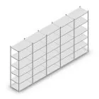Vorteilsreihe Fachbodenregal Medium Duty 2500x5000x600 mm (HxBxT) 6 Ebenen verzinkt