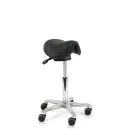 Score Sattelhocker Amazone mit Rollen Schwarz