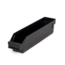 Lagerbehälter 4009 Schwarz (ESD) 400x90x95mm (LxBxH)