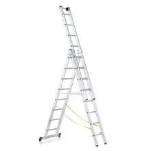 Treppe mit Stoßgummi-Stufen Zarges Comfortstep S 7 Stufen