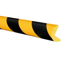 MORION Anfahrschutz Kreis Kantenschutz gelb/schwarz (Øxl) 40 mm 1000 mm
