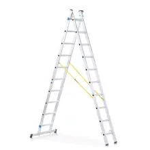 Bock- und Anlegeleiter Zarges Combimaster DX 2x12 Sprossen