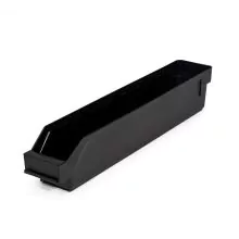 Lagerbehälter 5009 Schwarz (ESD) 500x90x95mm (LxBxH)