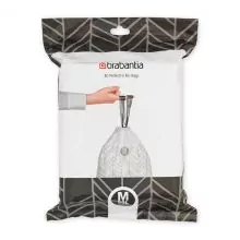 Abfallsack Brabantia mit Zugbandschluss für Einheit 60ltr weiß