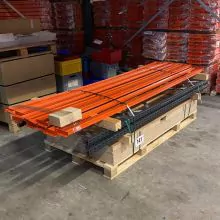 Vorteilsangebot AR Weitspann 4Ebenen Blau/Orange - 2700x1000x1250mm Gebraucht