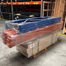 Sonderposten teilweise gebrauchte Esmena Weitspannregal 2000x7700x600 mm (hxbxt) 4 Ebenen