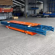 Vorteilsangebot gebrauchtes Polypal Palettenregal 5750x11140x1100 mm (hxbxt) 4 Ebenen
