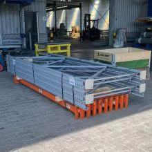 Voordeelpartij gebruikte Stow palletstelling 3350x8500x1100mm (hxbxd) 3 niveaus