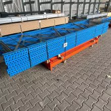 Vorteilspartei gebrauchtes Standard Palettenregal 4500x11250x1100 mm (hxbxt) 3 Ebenen