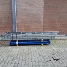 Vorteilsangebot gebrauchte Schaefer Palettenregale 3600-3820x12500x1050 mm (hxbxt) 3 Ebenen