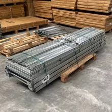 Vorzugsposten gebrauchte Metalsistem Fachbodenregal 2500x4950x600 mm (hxbxt) 6 Niveaus