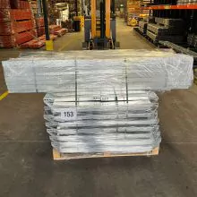 Vorteilspartei gebrauchte Meta/Bito Fachbodenregal 2000x7240x600 mm (hxbxt) 5 Ebenen
