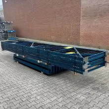 Voordeelpartij gebruikte Polypal palletstelling 5500x11225x1100 mm (hxbxd) 5 niveaus