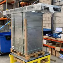 Sonderposten teilweise gebrauchtes HD Fachbodenregal 2500x5150x800 mm (hxbxt) 7 Ebenen