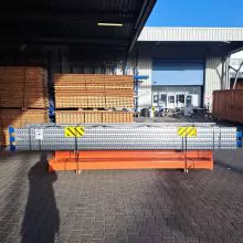 Sonderposten gebrauchte AR T2 Palettenregal 5000x14900x1100mm (hxbxt) 4 Ebenen