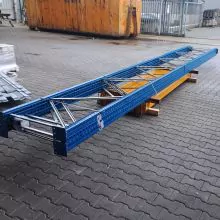 Sonderposten gebrauchte Esmena Palettenregal 7000x5625x900mm (hxbxt) 4 Ebenen
