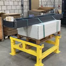 Sonderposten gebrauchte Bruynzeel Fachbodenregal 2235x4830x400 mm (hxbxt) 5 Ebenen
