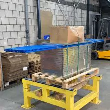 Sonderposten teils gebrauchte MD Fachbodenregal 2500x5060x500 mm (hxbxt) 7 Ebenen