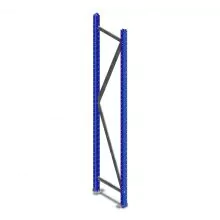 Rahmen AR Weitspannregal 2000x400 mm (hxt) blau