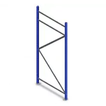 Rahmen AR Weitspannregal 2250x1000 mm(hxt) blau