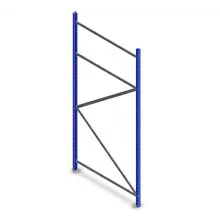 Rahmen AR Weitspannregal 2500x1200 mm (hxt) blau