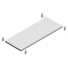 Ebene Fachboden HD 250kg 1300x500mm (bxt)