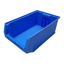 Gebrauchter SSI Schaefer LF 532 Lagerbehälter 500x312x200 mm (lxbxh) blau