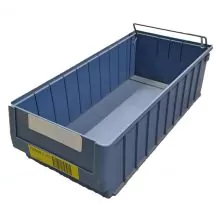Gebrauchter Lagerbehälter, Stapelbehälter Bito RK5214 500x230x140 mm (LxBxH) blau