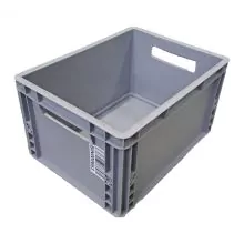 Gebrauchte Lagerbehälter, Stapelbehälter Auer EG 4322 400x300x220 mm (lxbxh) grau
