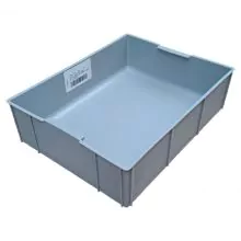 Lagerbehälter grau B1050 - 335x275x95mm gebraucht