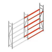 Reifenregal Weitspann AR 2250x1610x400mm (hxbxt) 3 Ebenen Anbauregal