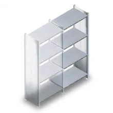 Gebrauchtes Dexion HI280 Fachbodenregal 2500x1000x600 mm (hxbxt) 4 Ebenen Anbauregal