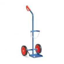Gasflaschenwagen 100 kg für 1 Gasflasche à 20,40 oder 50 Liter mit Gummireifen