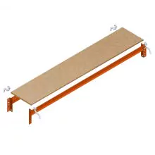 Ebene AR Weitspannregal 2700x500mm (tbt)