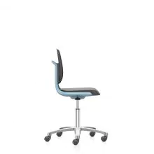Bimos Arbeitsstuhl Labsit mit Rollen Blau