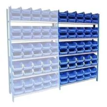 Fächerschrank Medium Duty 2000x1150x300 mm (hxbxt) 5 Ebenen Anbauregal