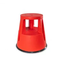 Trittleiter rot 410 mm (h)