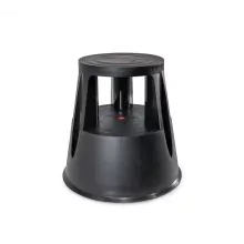 Trittleiter schwarz 410 mm (h)