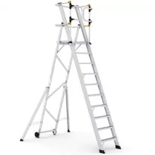 Lagertreppe Wixor klappbar extra sicher 10 Stufen