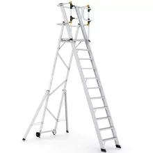 Lagertreppe Wixor klappbar extra sicher 11 Stufen