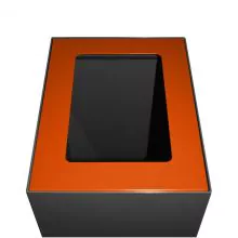 Deckel für modulare Abfalltrennungsstation 60ltr, Orange