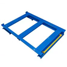 Treklade für Palettenregal 1200x800 mm 1000kg blau