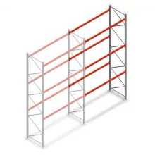 Gebrauchtes AR T2 Palettenregal 3850x2700x1100 mm (hxbxt) 3 Ebenen Anbauregal