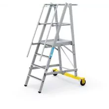 Plattformtreppe Zarges ZAP Safemaster Plus S 4 Stufen 1000 mm