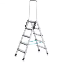 Industrietreppe Zarges XLstep B doppelseitig 2x5 Stufen 1240 mm