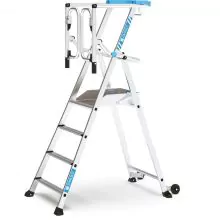 Plattformleiter Zarges ZAP Safemaster Max S 4 Stufen 950 mm