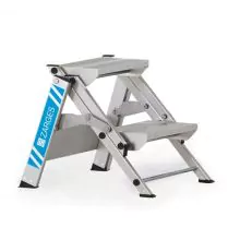 Trittleiter Zarges Plazastep P klappbar 2 Stufen 440 mm
