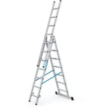Reformleiter Zarges Skymaster DX 3-teilig 3x7 Sprossen 4400 mm